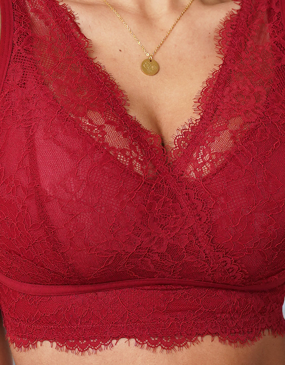 Bralette Emilia Burgundy