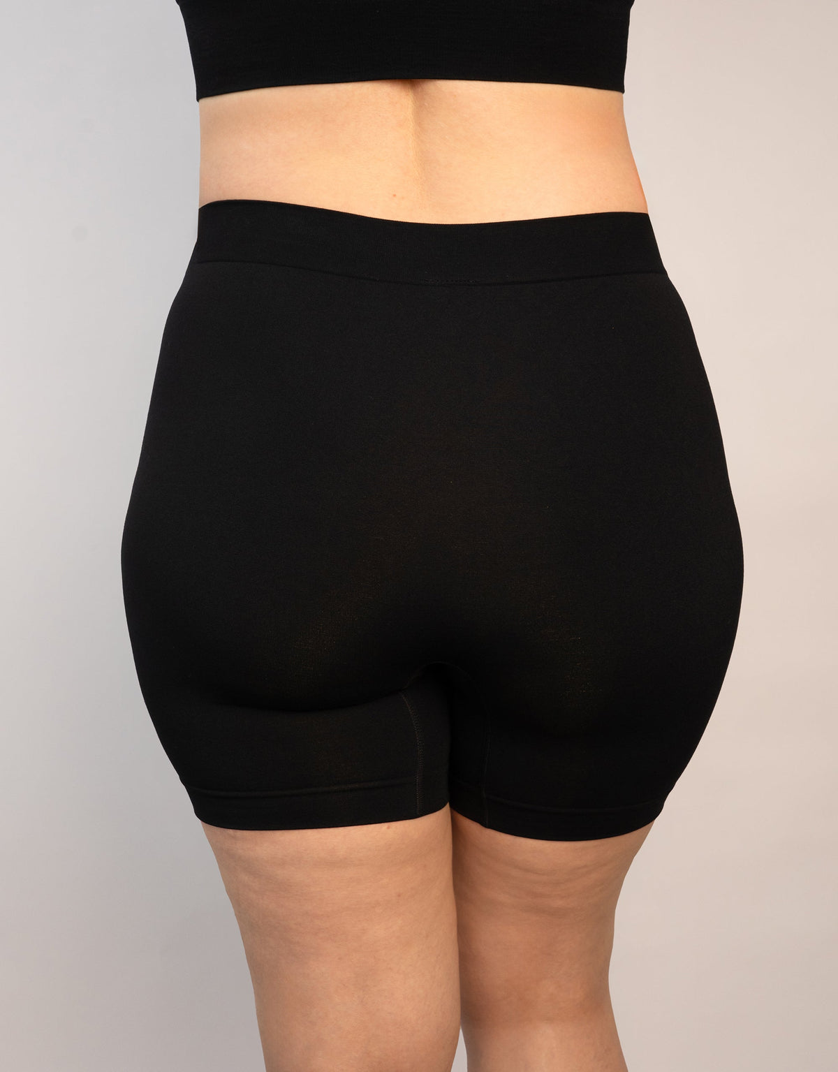 High-Waist-Shorts Freeda Bamboo Black