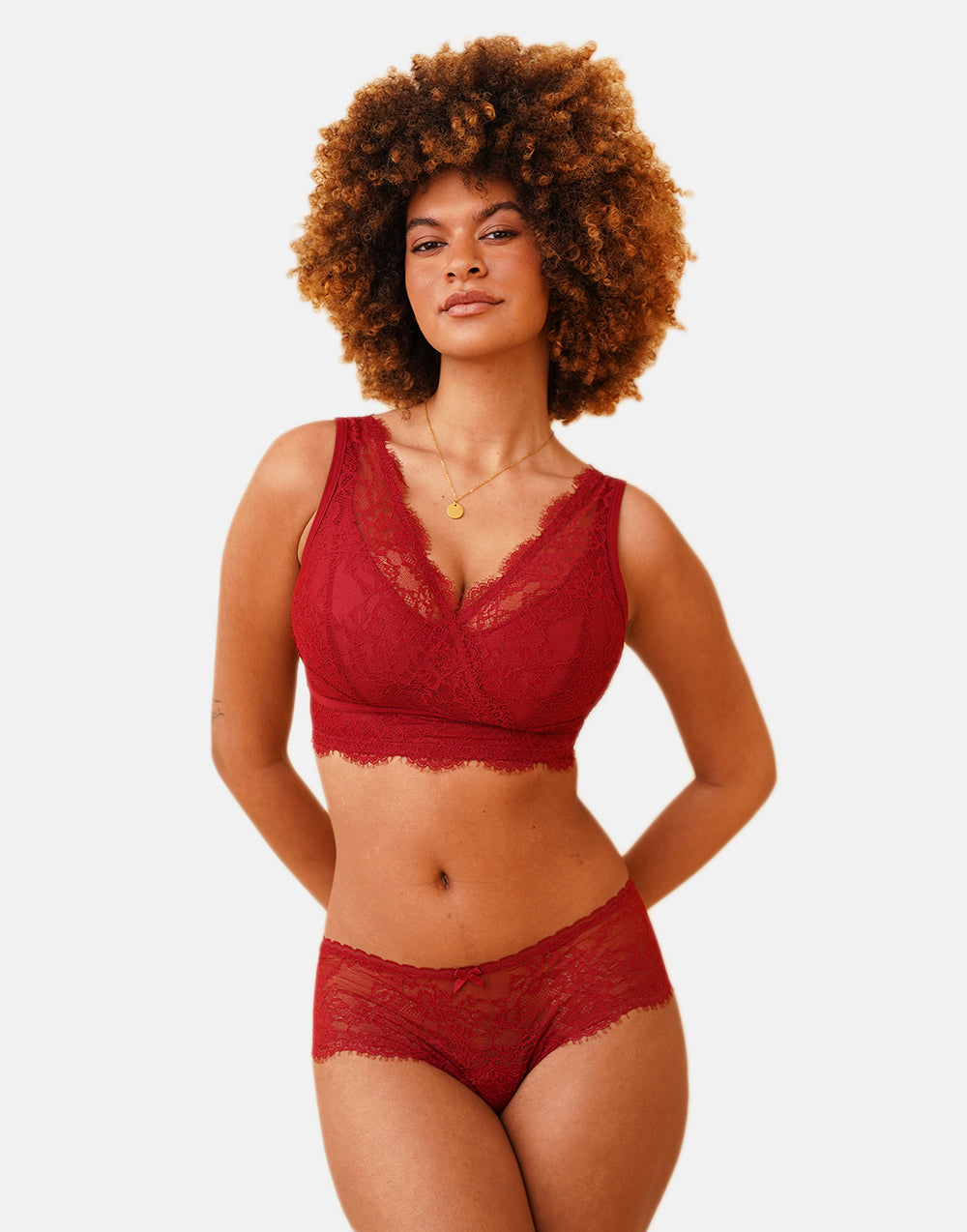 Panty Emilia Burgundy