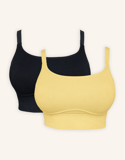 Bustier-Set 2x Freeda Black/Butter
