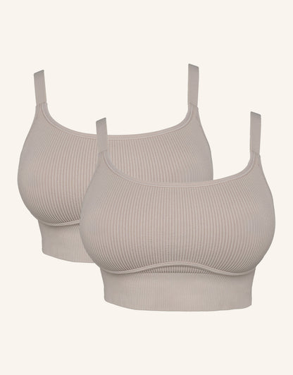 Bustier-Set 2x Freeda Sand