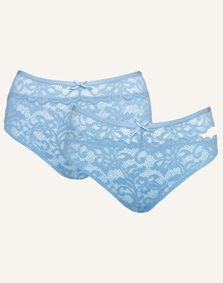 High-Panty/String-Set True Luna Ombré Sky