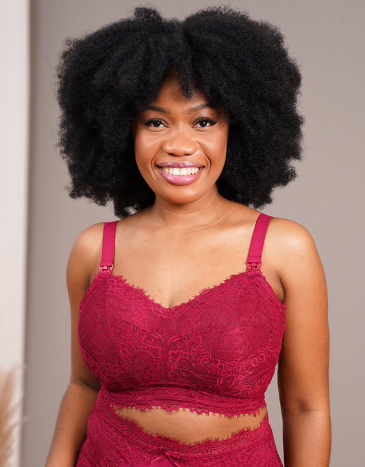 Still-Bralette Sensla Bordeaux