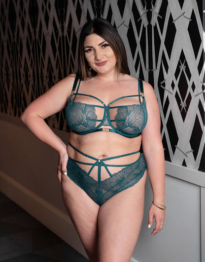 BH FemFatale Green + Augenbinde