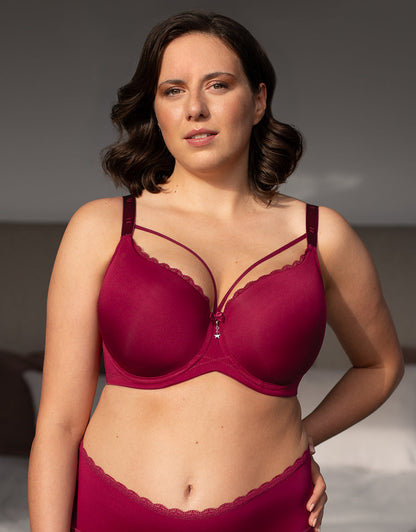 BH Pure Conscious Strappy Bordeaux