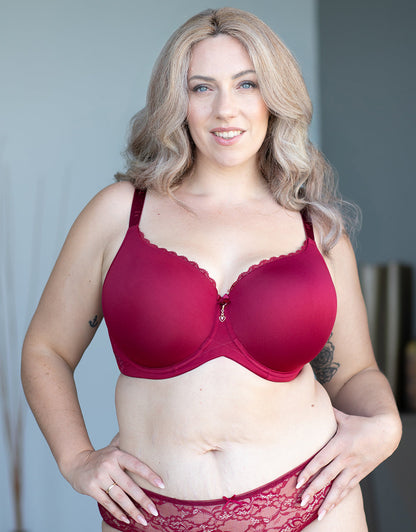 BH Pure Conscious Strappy Bordeaux