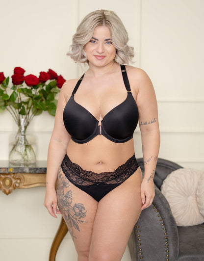 Vorderverschluss-BH Pure Luxe Black