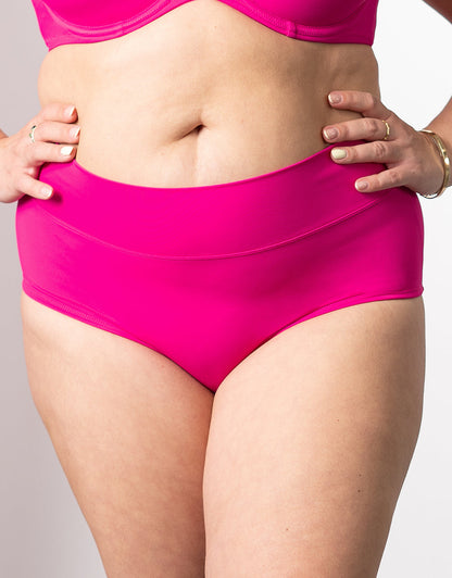 Fold-Over-Bikini-High-Panty Monaco/Palma Pink