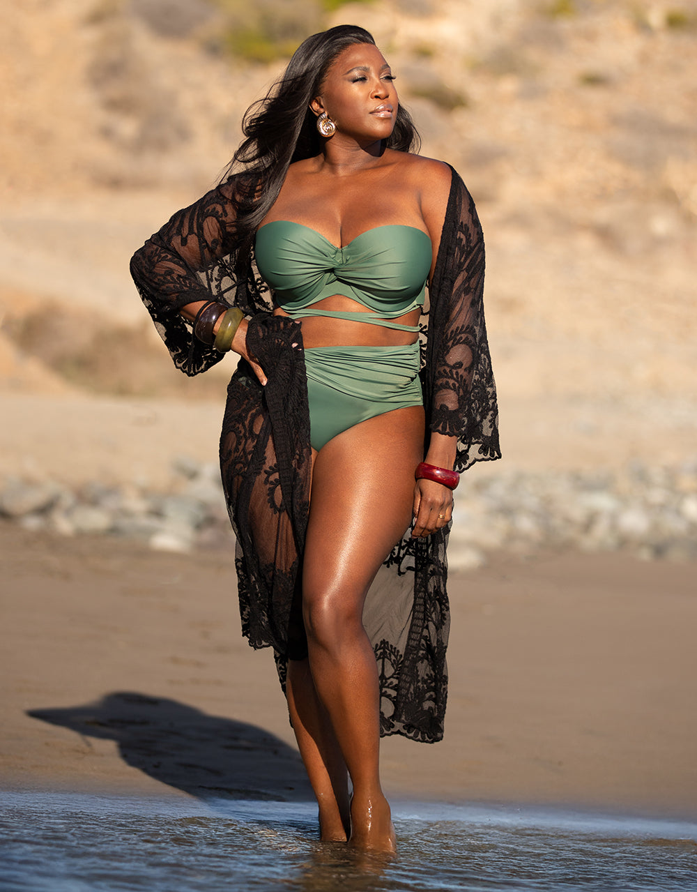 Bikini-High-Panty Mambo Olive