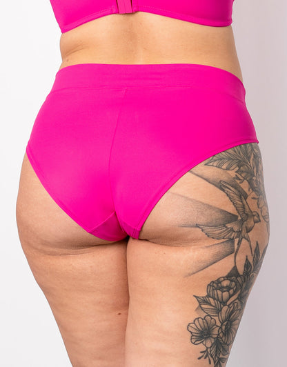Bikini-High-Panty Monaco/Palma Pink