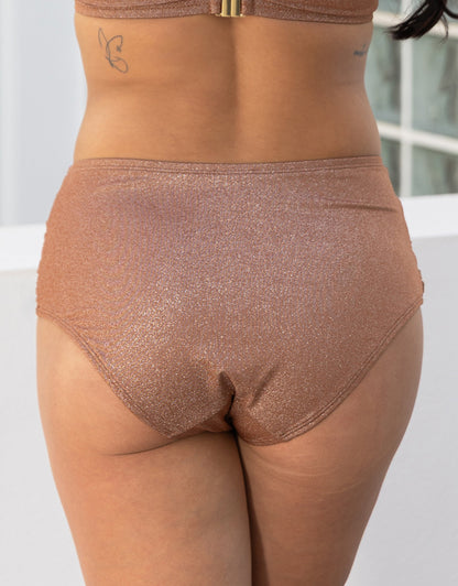 Bikini-High-Panty Valencia Glam Bronze