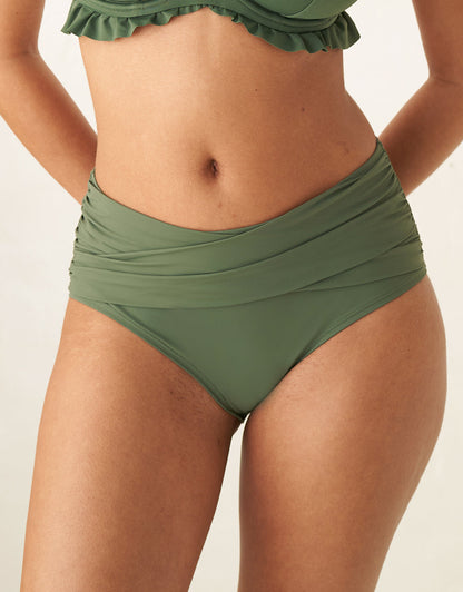 Bikini-High-Panty Valencia Olive