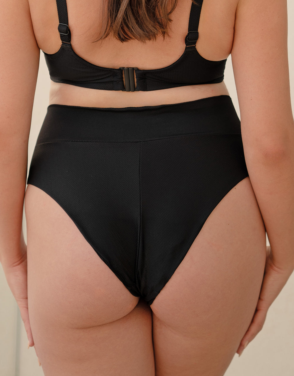 Bikini-High-Waist-Brazilian Porto Black