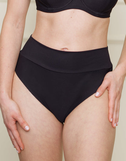 Bikini-High-Waist-Brazilian Porto Black