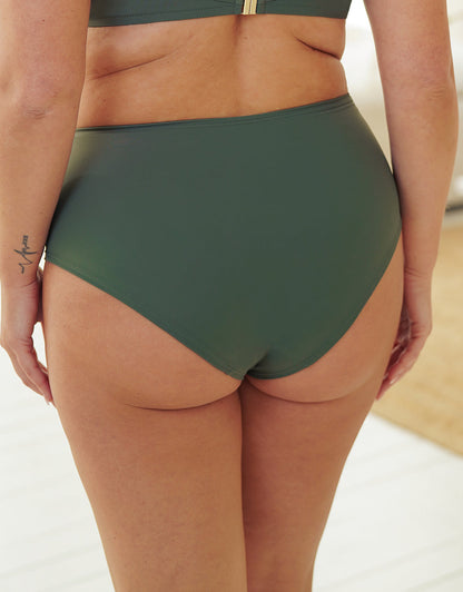 Bikini-High-Waist-Panty Valencia Olive