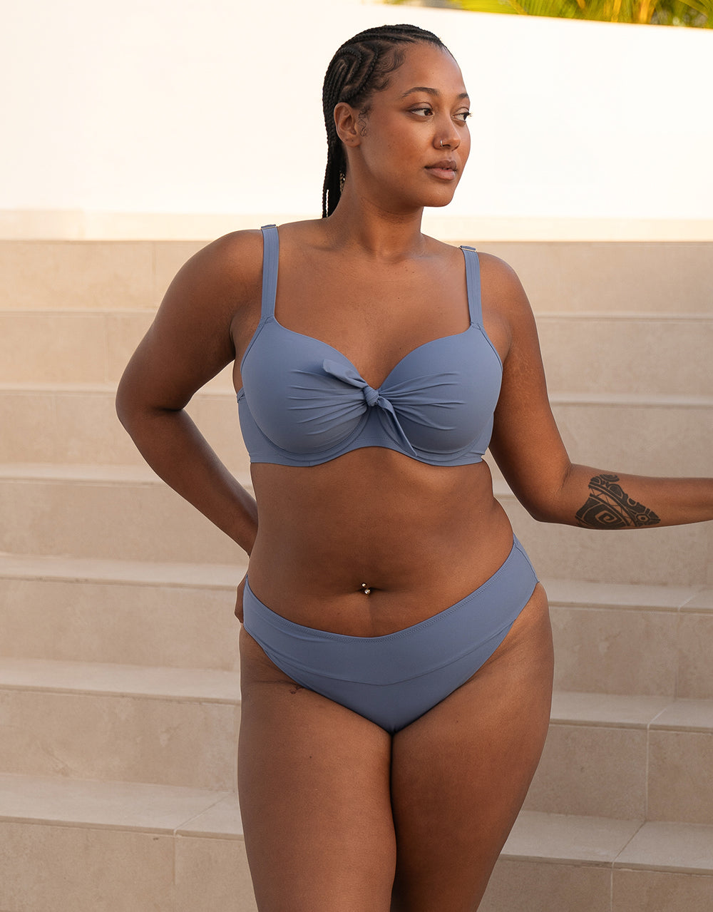 Bikini-Panty Valencia Doveblue