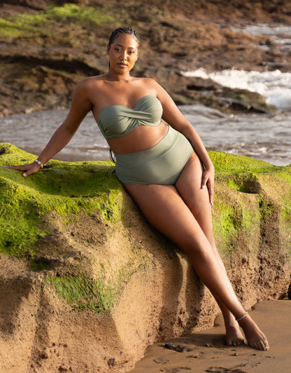 Multiway-Bikini-Top Monaco Khaki