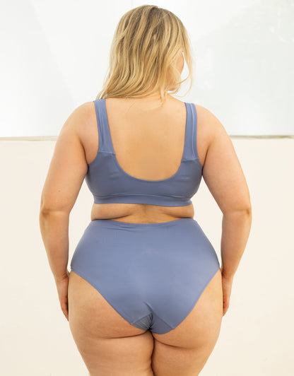 Bikini-Top ohne Verschluss Valencia Bluegrey