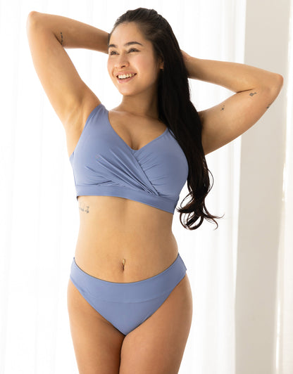 Bikini-Top ohne Verschluss Valencia Bluegrey