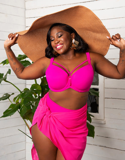 Bikini-Top Palma Pink