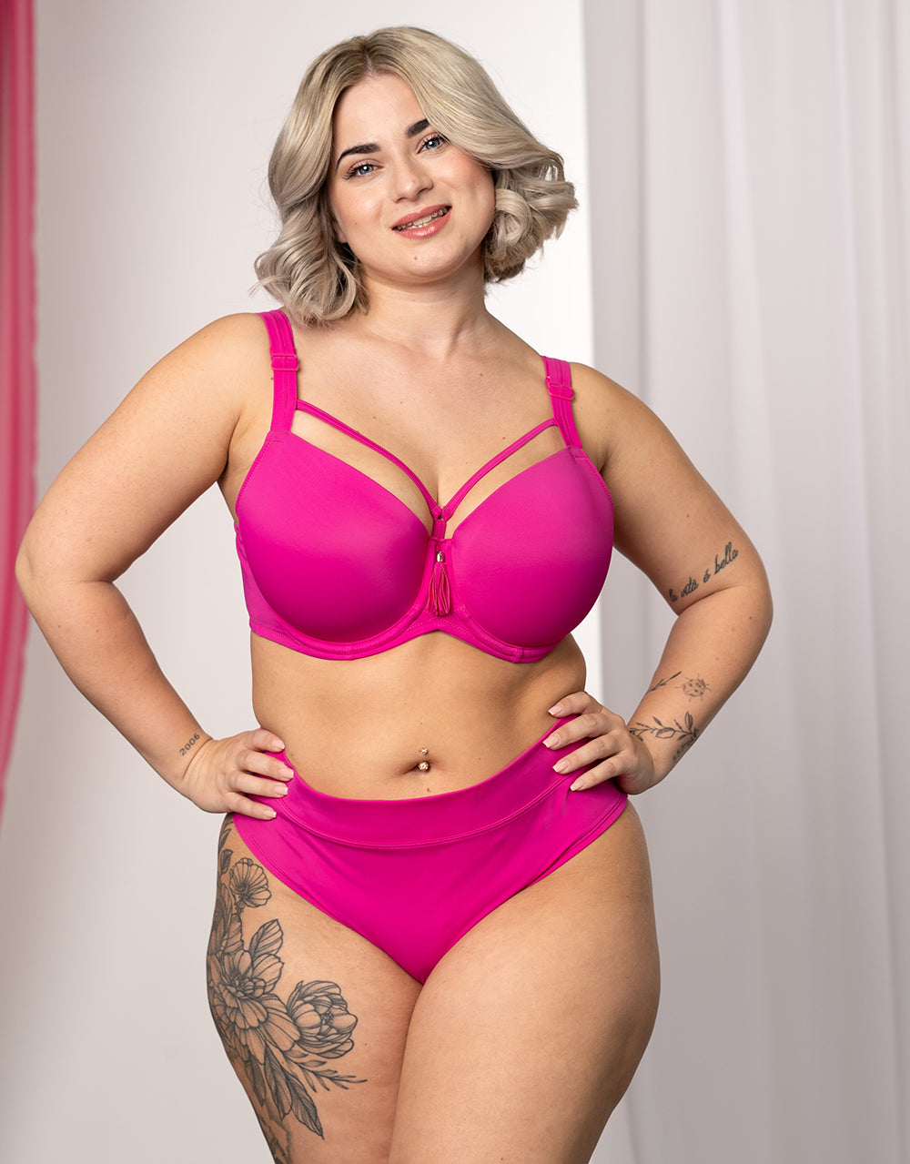 Bikini-Top Palma Pink