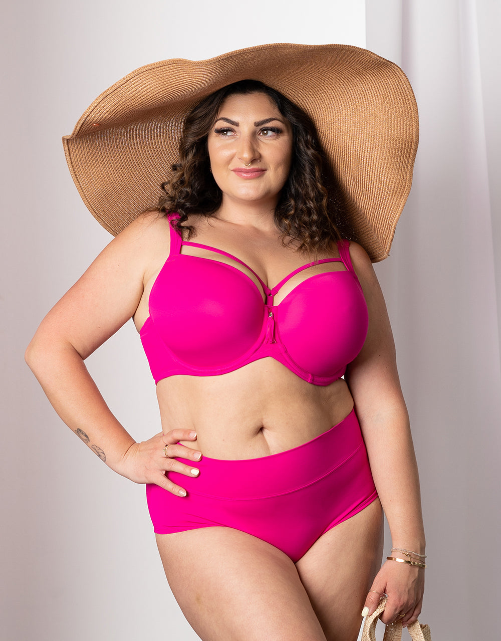 Bikini-Top Palma Pink
