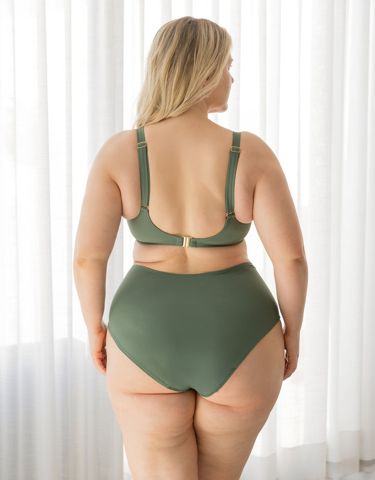 Schalen-Bikini-Top Valencia Chic Olive