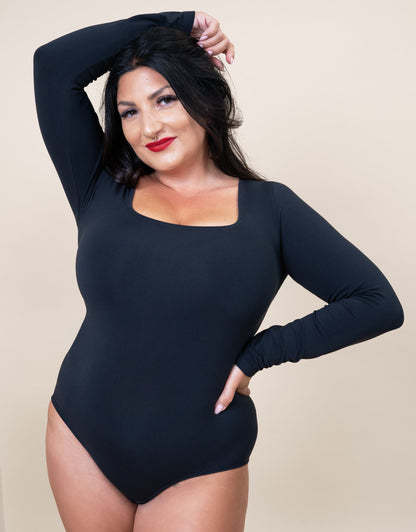Body-Set 2x Cozy Long Black/Bordeaux
