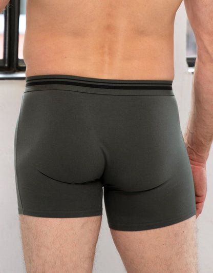 Boxershorts-Set Olive/Black