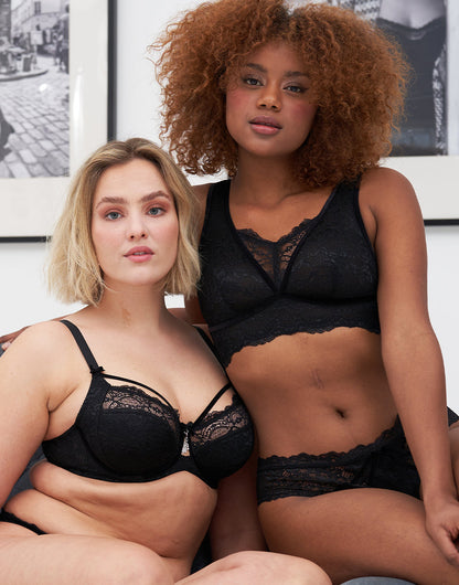 Bralette Eliana Velvet Black