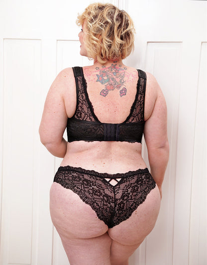 Bralette Eliana Satin Black