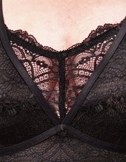 Bralette Eliana Satin Black