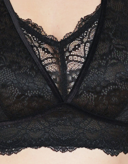 Bralette Eliana Velvet Black