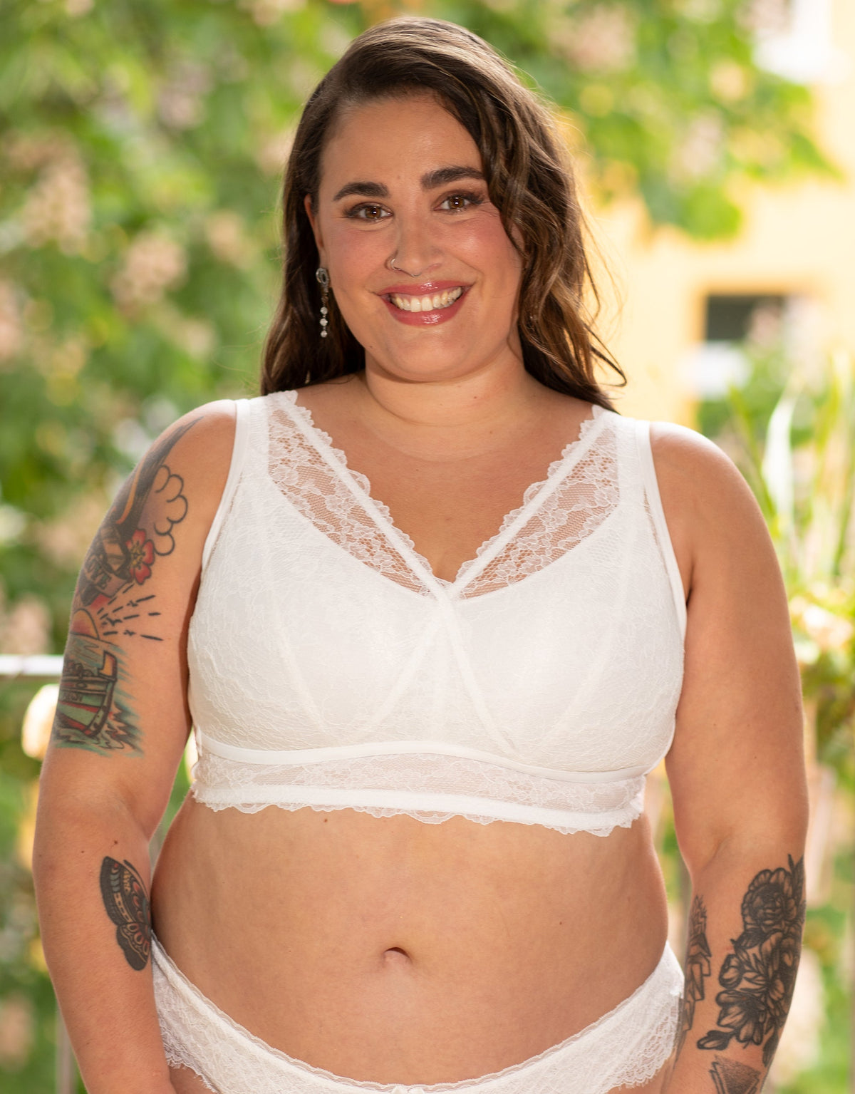 Bralette-Set 2x Emilia Black/Ivory