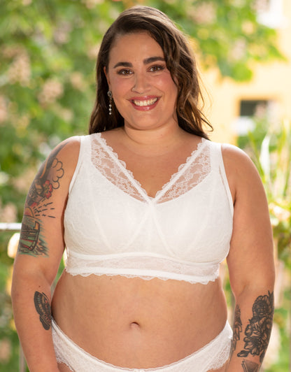 Bralette-Set 2x Emilia Black/Ivory