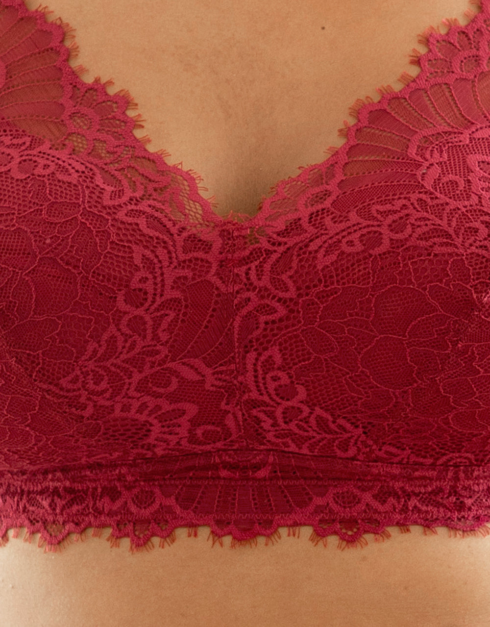 Bralette Sensla Bordeaux