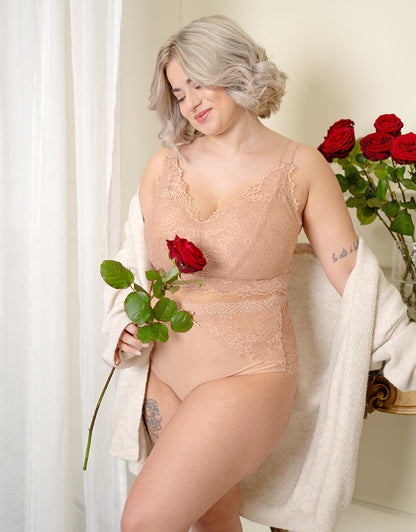 Bralette ohne Verschluss Sensla Cappuccino
