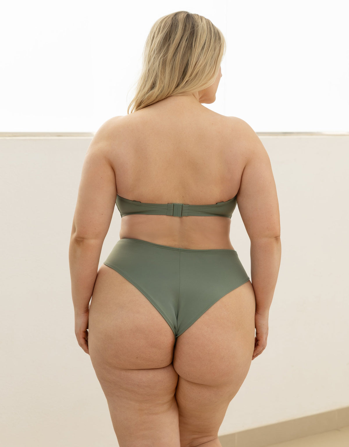 Bikini-Brazilian-Slip Monaco Khaki