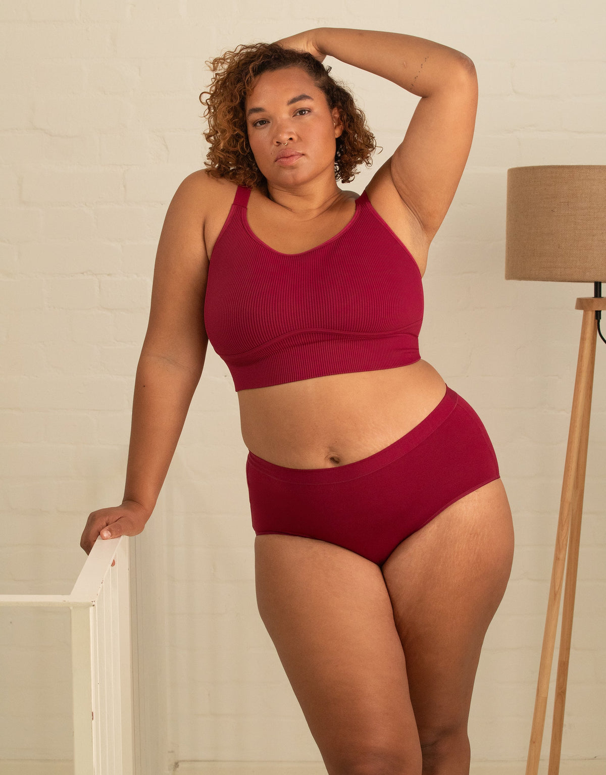 Bustier Freeda Bordeaux