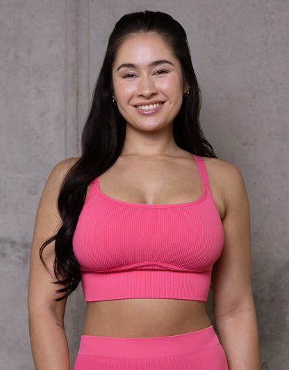 Bustier-Set 2x Freeda Black/Flamingo