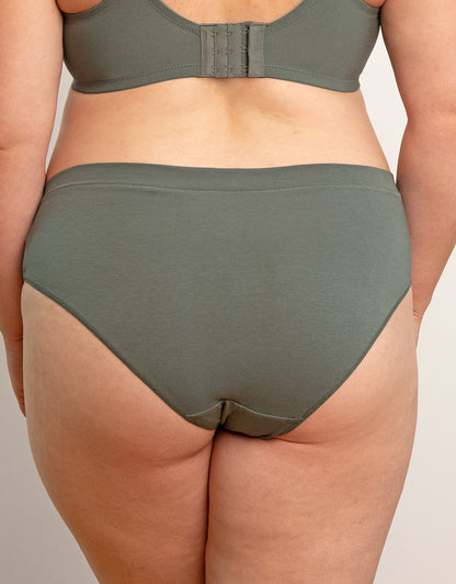 Panty Cotton Basic Olive