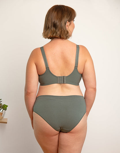 Panty Cotton Basic Olive