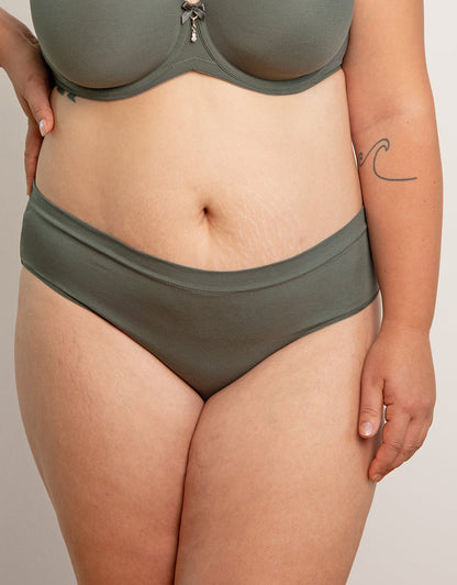 Panty Cotton Basic Olive