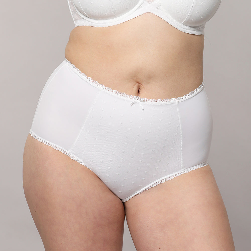 High-Waist-Panty Diamond Ivory