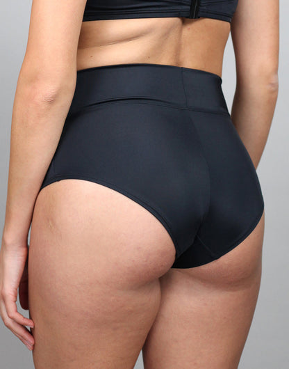 Fold-Over-Bikini-High-Panty Monaco Black