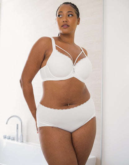 High-Panty Basic Ivory