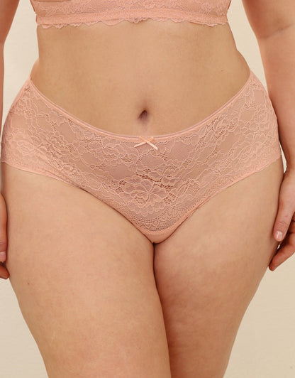 High-Panty Lace Basic Bellini