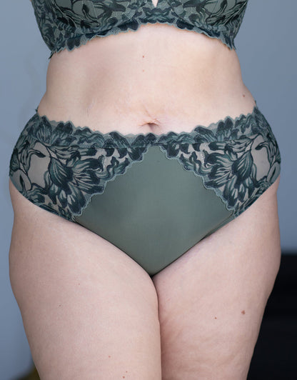 High-Panty Cha-Cha-Cha Olive
