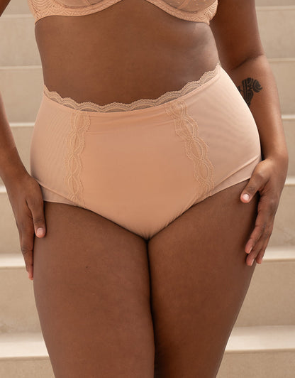 High-Waist-Panty Clara Cappuccino