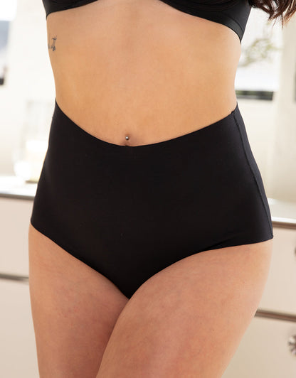 High-Waist-Panty Smoothie Black
